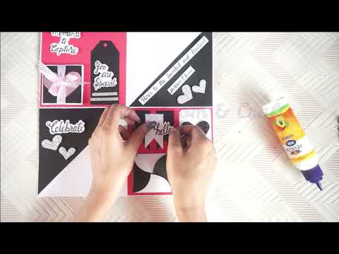 How to make Beautiful Birthday card | Lovely Happy Birthday card making for Bf/Gf step by step | DIY