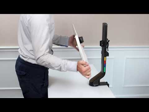 Kensington Space Saving Monitor Arm Dual - Bras Double Écrans Pour Petits Espaces