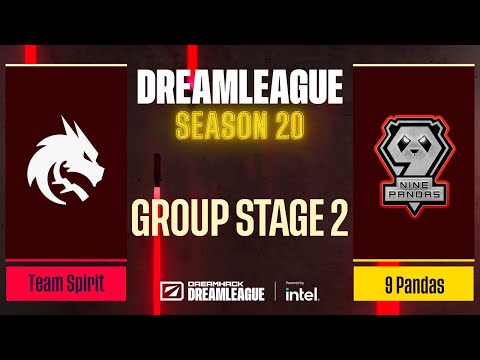 Dota2 - Team Spirit vs 9 Pandas - Game 1 - DreamLeague Season 20 - Group Stage 2