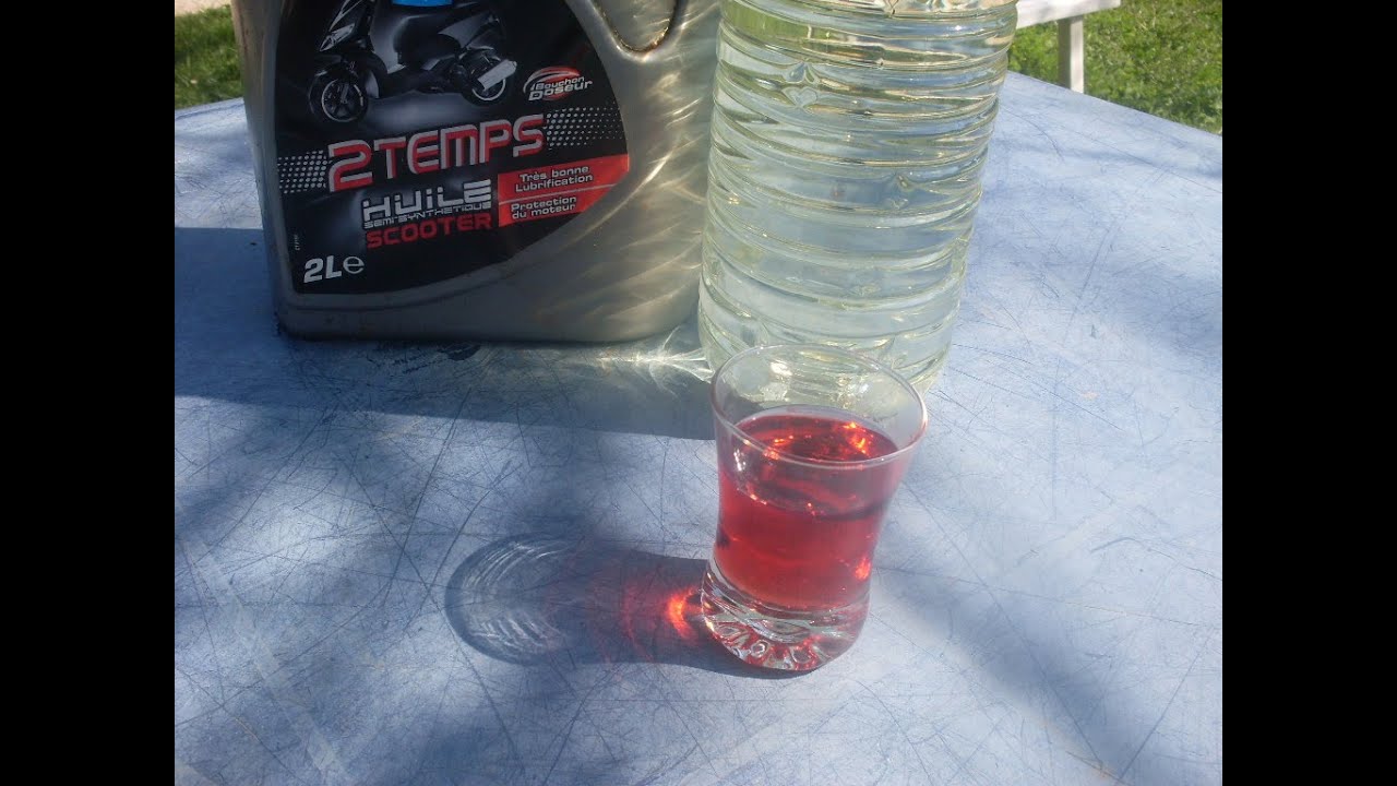 Comment faire du mélange 2 temps et 4 temps pour tronçonneuse,coupe - haie....