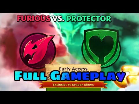 FURIOUS VS. PROTECTOR FULL GAMEPLAY - NEW GAUNTLET EVENT - Dragons: Rise of Berk