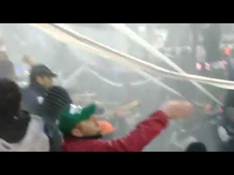 "Quilmes vs Boca una fiesta" Barra: Indios Kilmes &bull; Club: Quilmes