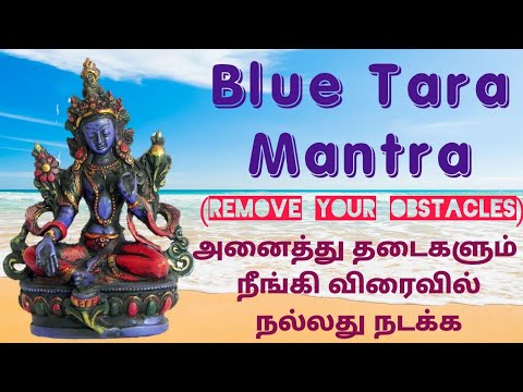 108 Times Blue Tara Mantra || Remove all obstacles from your life