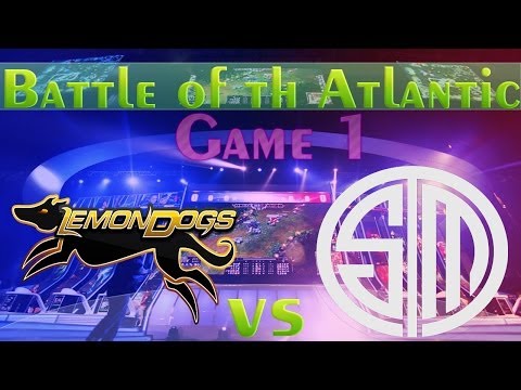 || Lemondogs vs TSM || Battle of the Atlantic 2013 || Game 1 Day 2 HD ||