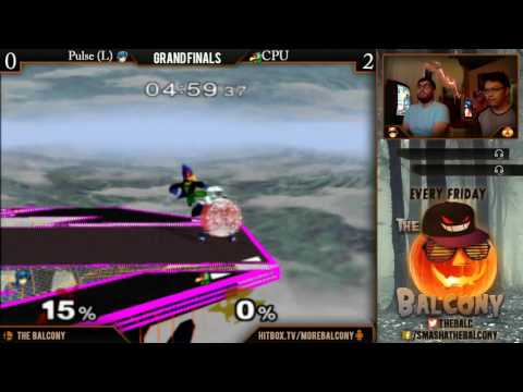 Melee at the Balcony 69 - Grands ft. Pulse (Marth) VS CPU (Falco)