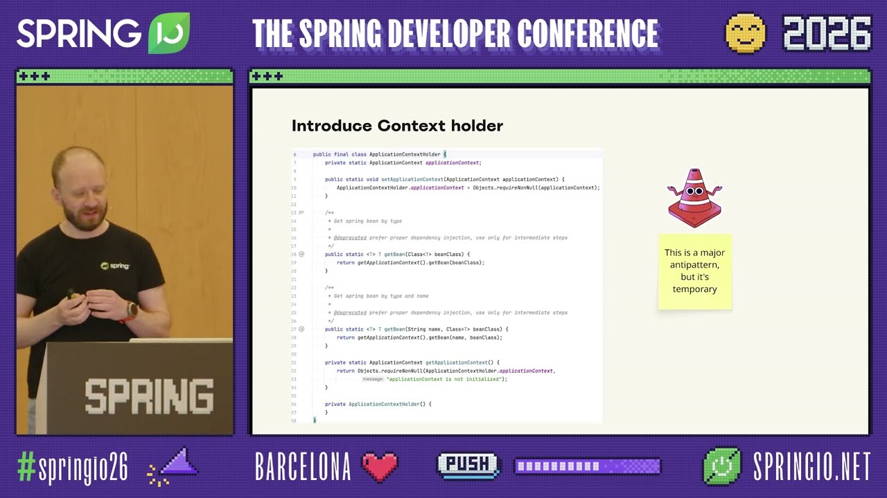 How to migrate the legacy project to Spring Boot by Sergei Chernov @ Spring I/O 2026