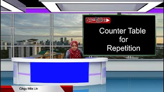 Counter Table for Repetition