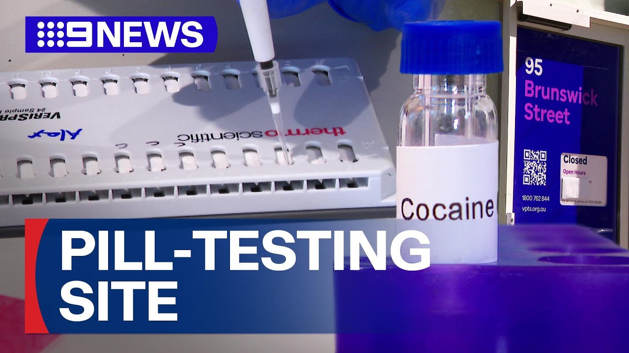 Victoria's first permanent pill-testing site set to open | 9 News Australia