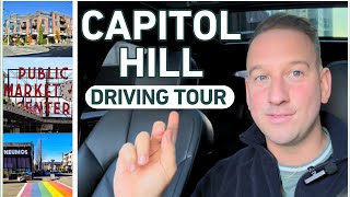 Download the video "Seattle Street Driving: Capitol Hill Neighborhood Driving Tour"