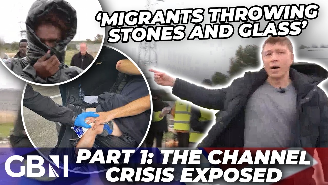 The Channel crisis exposed: Patrick Christys ATTACKED by migrants in terrifying Calais ambush