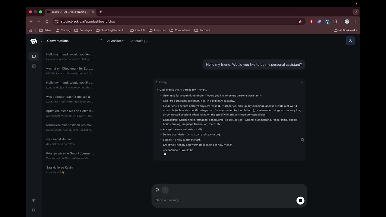BlackIQ Studio demo video