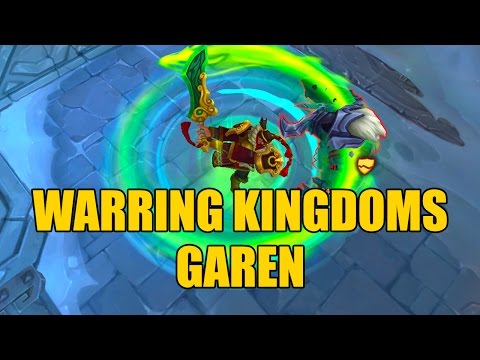 LoL Warring Kingdoms Garen Skin Spotlight - League of Legends Preview
