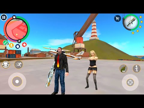 Rope Hero Vice Town | Stone Monster Truck Jumping Fight Police | Mutant Giant Fight New Army Base