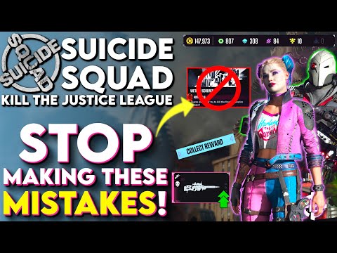 Suicide Squad 5 MAJOR MISTAKES To Avoid! - (Suicide Squad Kill The Justice League Tips And Tricks)