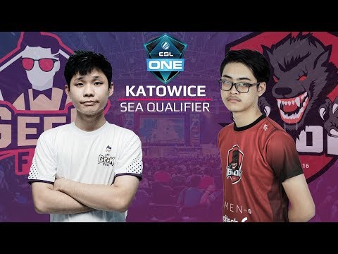BOOM.ID vs GEEK FAM - ESL ONE Katowice 2018 SEA Qualifier