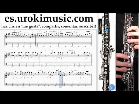 Tutorial de Oboe Fall Out Boy - Heaven's Gate Clases Notas um-ih927
