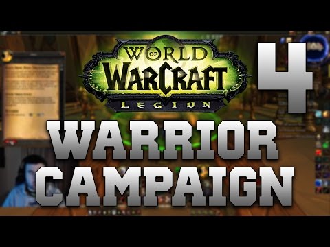 Wow Legion -- Warrior Campaign -- Let's Play -- #4 -- Finding Hodir and The Carrot On a Stick  --