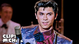 Ritchie Valens Performs La Bamba in an Iconic Concert Scene | La Bamba (Lou Diamond Phillips)