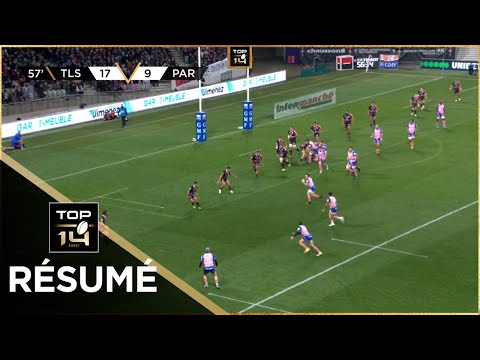 TOP 14 - Résumé Stade Toulousain-Stade Français Paris: 28-29 - J13 - Saison 2021/2022