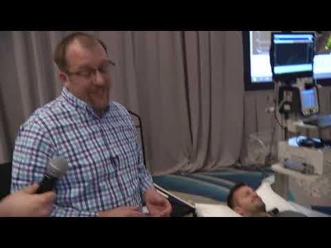 Live Demonstration Autonomic Function Tests Part 1: Q-Sweat with Patient Jade (11 of 16)