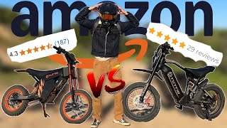 I bought the 2 best budget e-bikes on Amazon!