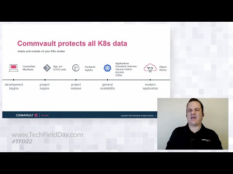 Managing and Protecting Data in Kubernetes with Commvault