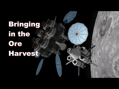 Career Mode Tutorial Part 14: Harvesting Ore and Delivering it to Kerbin Orbit