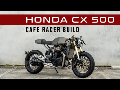 Honda CX500 Cafe Racer Build | Custom Motorcycle by Purpose Built Moto