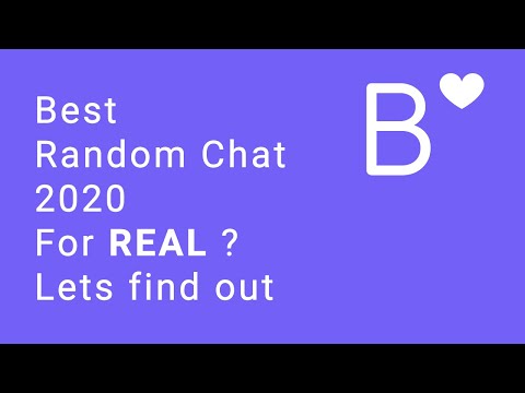 BEST RANDOM CHAT APP 2020 ? HOW IT WORKS ? DATING APP FOR YOU ?