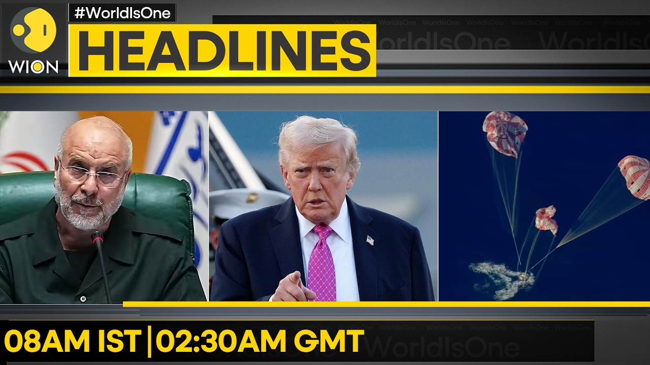 Trump: Hormuz Strait Will Open Soon | Ghalibaf Says Iran Comes With Good Intentions | WION Headlines