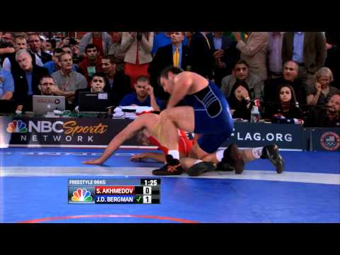 2012 Beat the Streets - 96KG - J.D. Bergman (USA) vs Shamil Akhmedov (RUS)