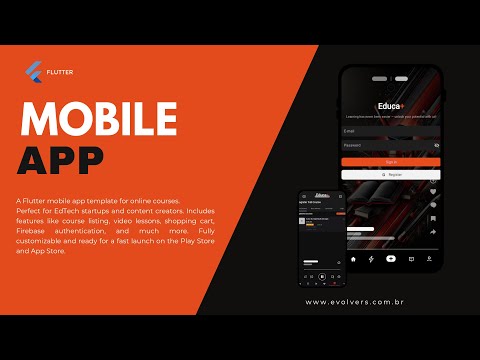 Educa+  Education App Template video thumbnail