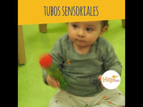 Cartel del vídeo de YouTube para Set de 6 tubos sensoriales