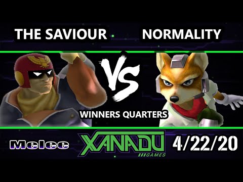 S@X 350 Online Winners Quarters - The Saviour (Fox, Captain Falcon) Vs. Normality (Fox) Smash Melee