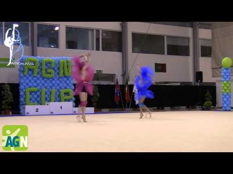 Alena Romanova and Anastasiia Voischeva - Moscow Olympic (RUS) - Gala - AGN Cup 2014