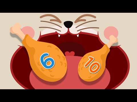 Animal Food Counting Game | Learn Numbers 6 to 10 | Kids Playtime ★ TidiKids