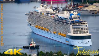 October 19, 2025 : *ANTHEM OF THE SEAS* first visit in Papeete port of call -  Tahiti - Timelapse