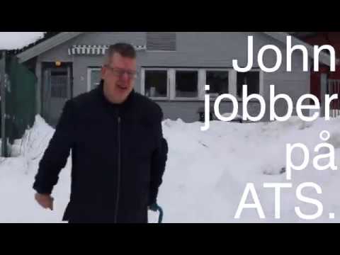 John går postruten i Gaupne
