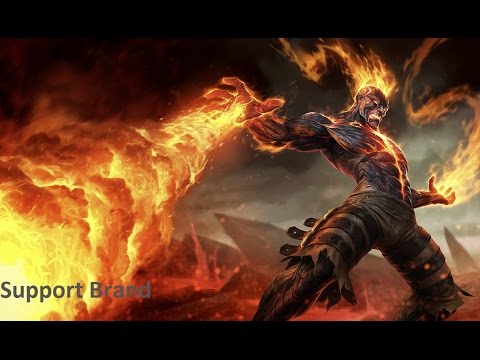 League of Legends Support Brand Full Game Commentary