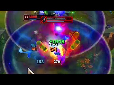 What happens if Taric ults WHILE in BAILOUT?