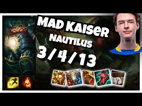 Nautilus 11.2 Gameplay Challenger Replay S11 Support (3/4/13) - EU