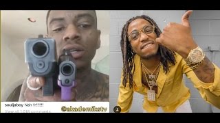 Soulja Boy Says He Texted Quavo his Address and Waited 6 Hours for a FADE and Quavo Never Showed UP!