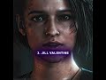 Who Is The Strongest Resident Evil Protagonist 4K Resident Evil Shorts