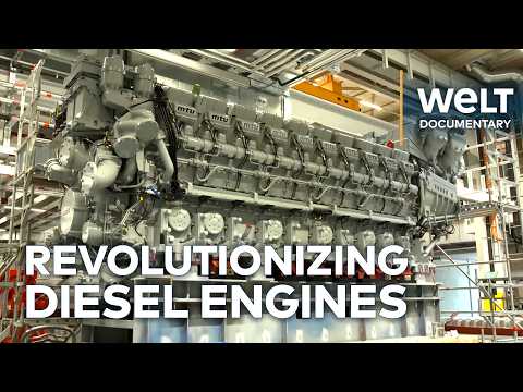 MTU's Mega Diesel Journey: Precision and Power Unleashed | WELT Documentary