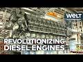 MTU's Mega Diesel Journey: Precision and Power Unleashed | WELT Documentary