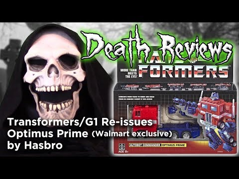 Death Reviews: Optimus Prime - G1 Re-issue - Walmart exclusive