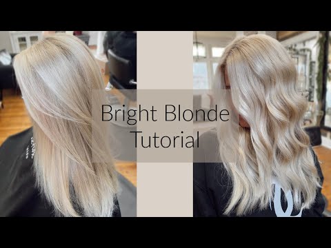 BRIGHT BLONDE HAIR COLOR TUTORIAL || Lexi Dawn