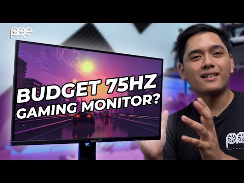 BUDGET 75Hz GAMING MONITOR! - GALAX PRISMA 02 75Hz Gaming Monitor Review and Benchmark