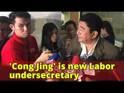'Cong Jing' is new Labor undersecretary