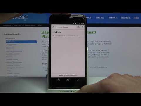 Cómo borrar el historial de navegación en VODAFONE Smart Platinum 7 - eliminar datos de navegación